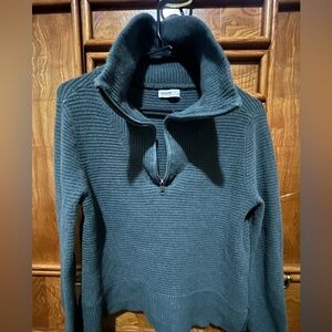 Sonoma women’s knit half zippers sweater